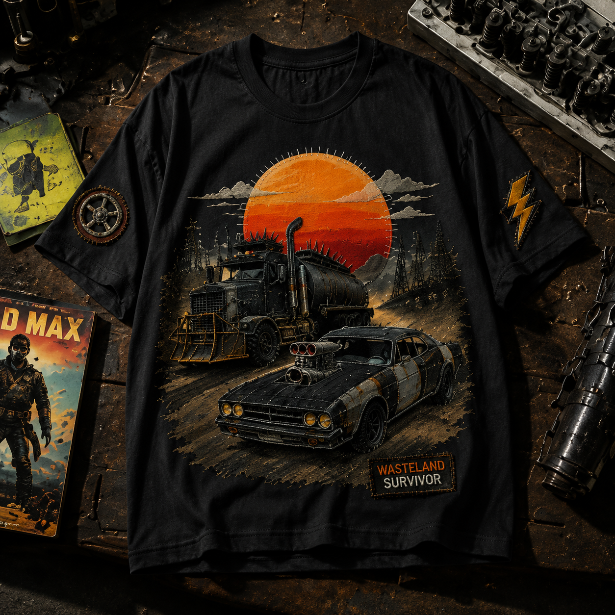 Wasteland Survivor Vintage T-Shirt