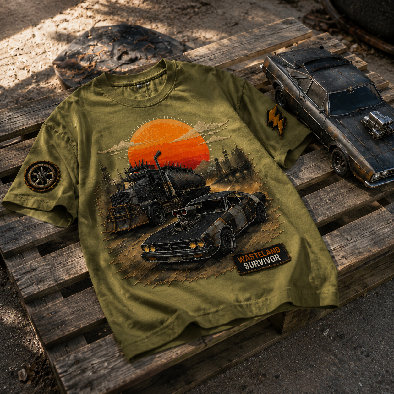 Wasteland Survivor Vintage T-Shirt
