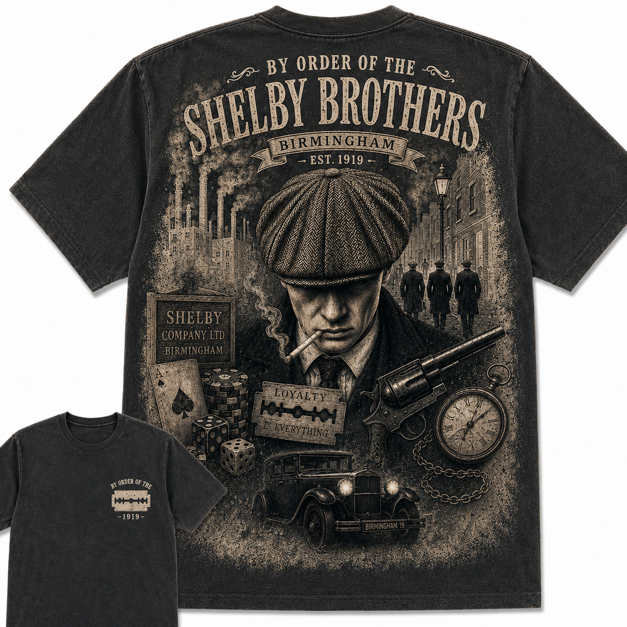 By Order of the Shelby Brothers Vintage Graphic Tee