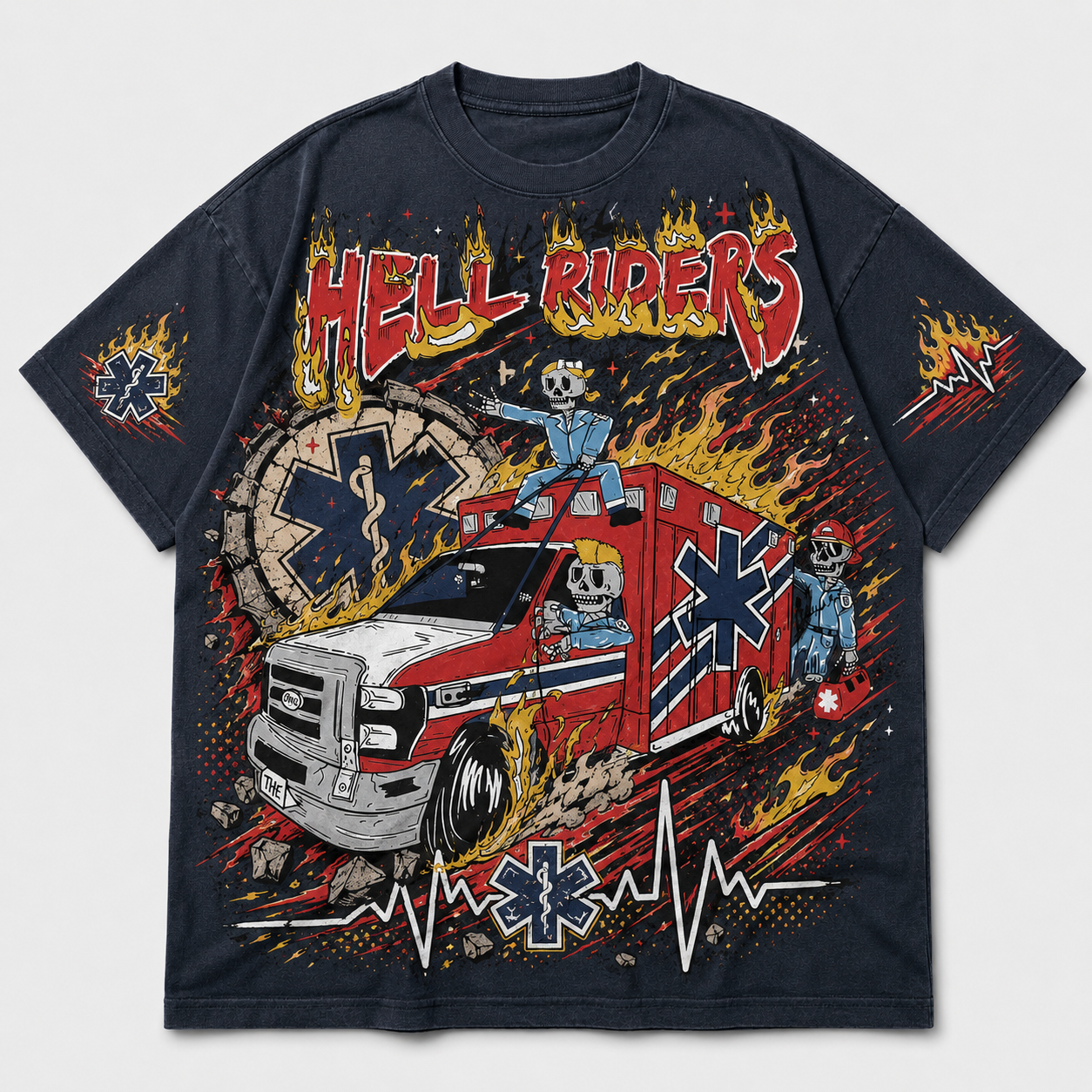 Hell Riders Rescue Tee