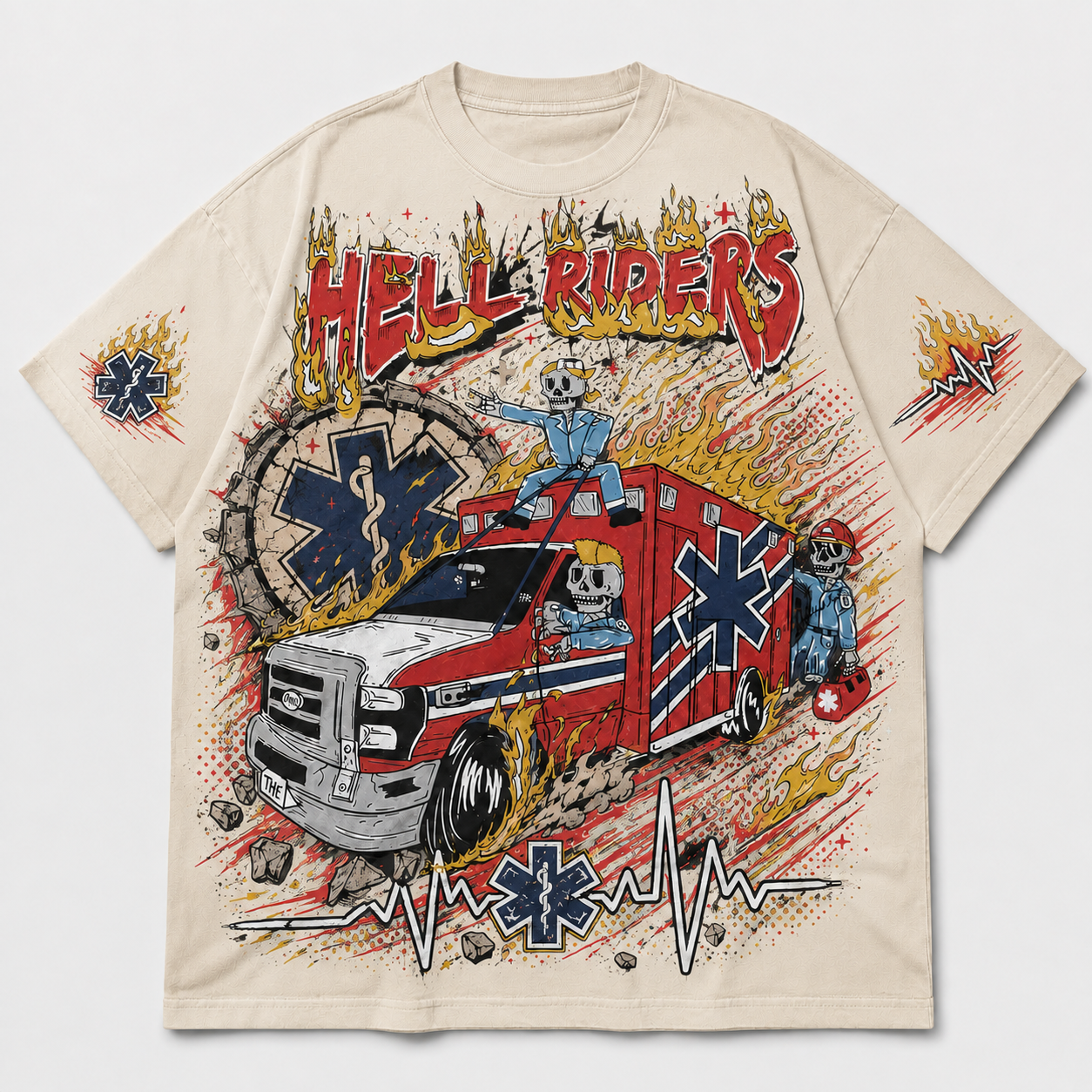 Hell Riders Rescue Tee