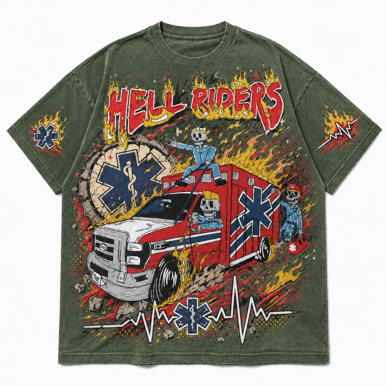 Hell Riders Rescue Tee