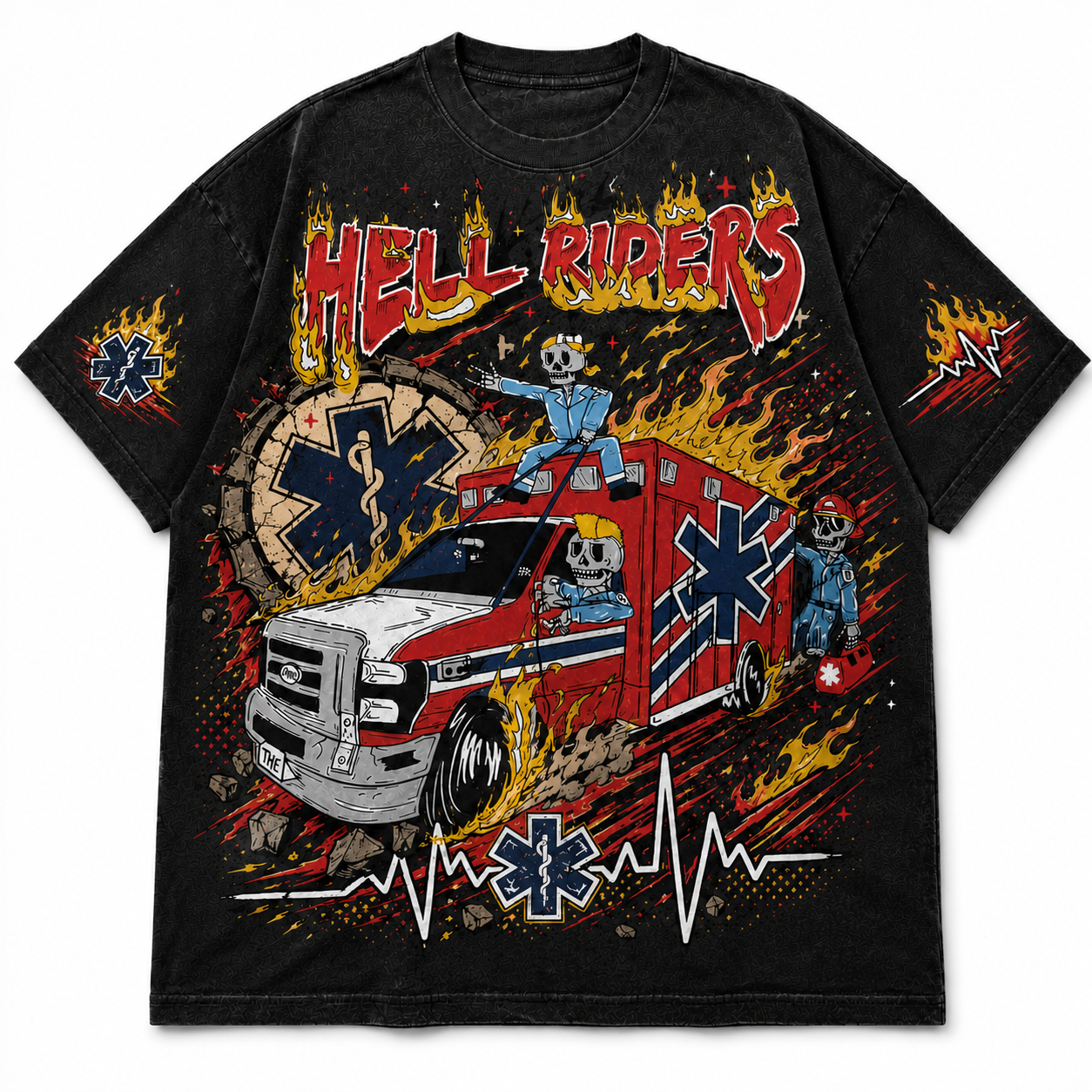 Hell Riders Rescue Tee