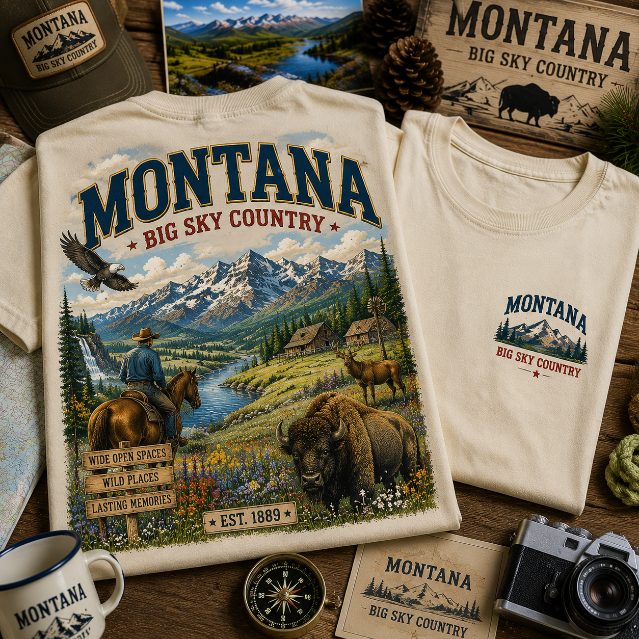 Montana Big Sky Country T-Shirt