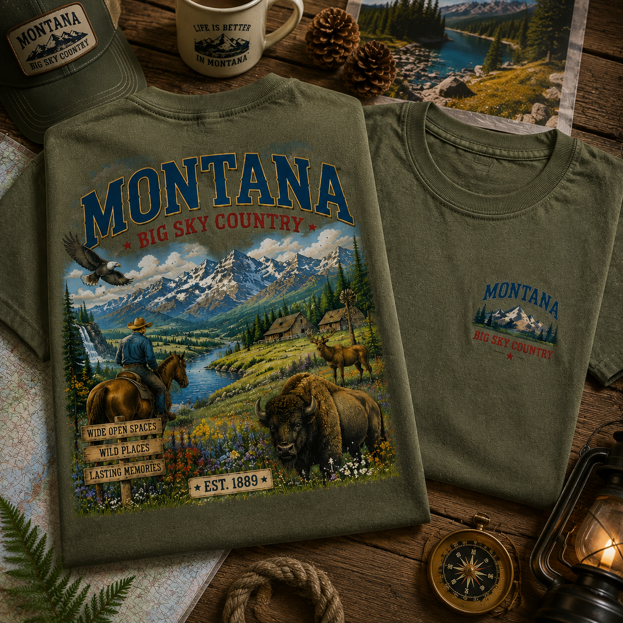 Montana Big Sky Country T-Shirt