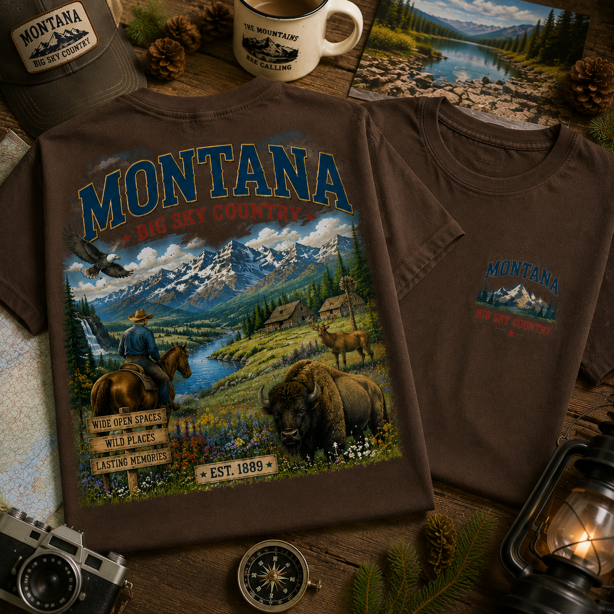 Montana Big Sky Country T-Shirt