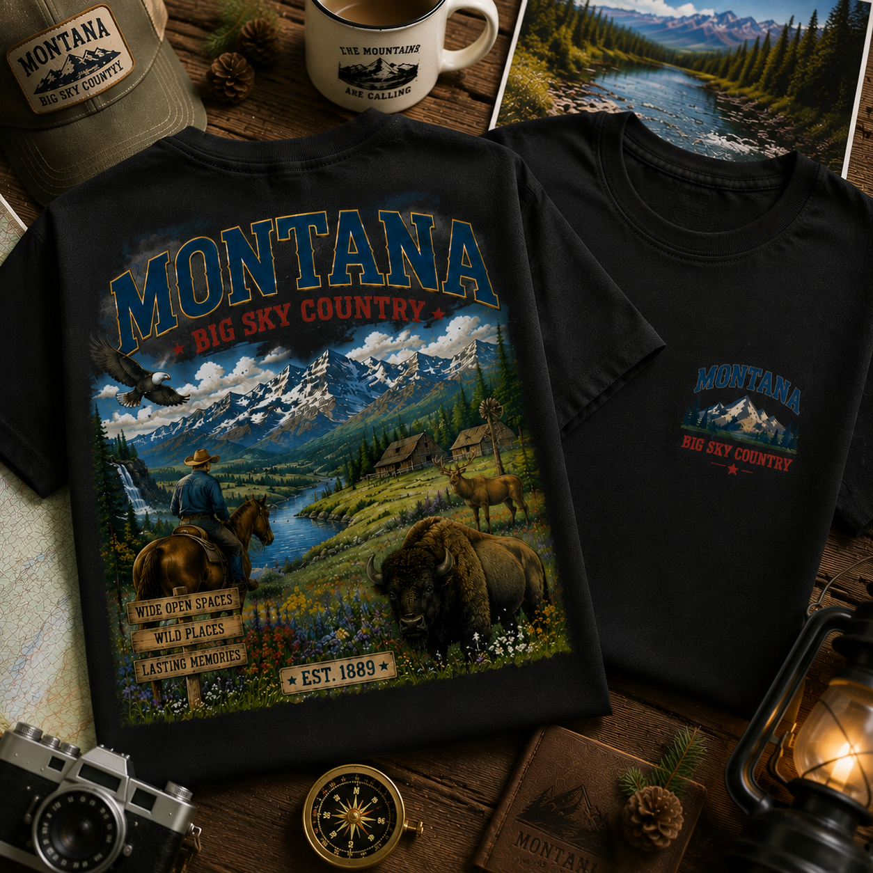 Montana Big Sky Country T-Shirt