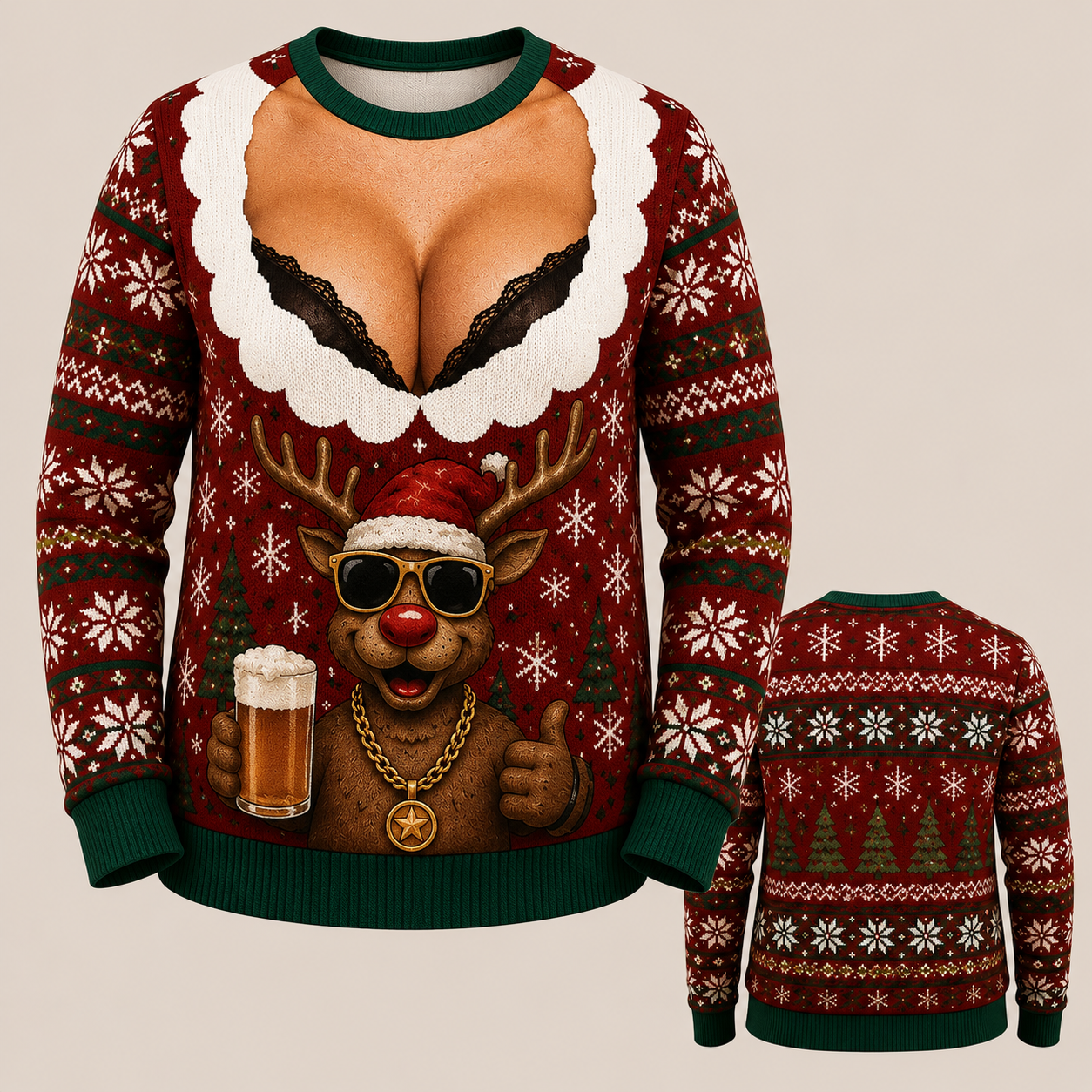 🎄 Funny Christmas Party Ugly Sweater Collection