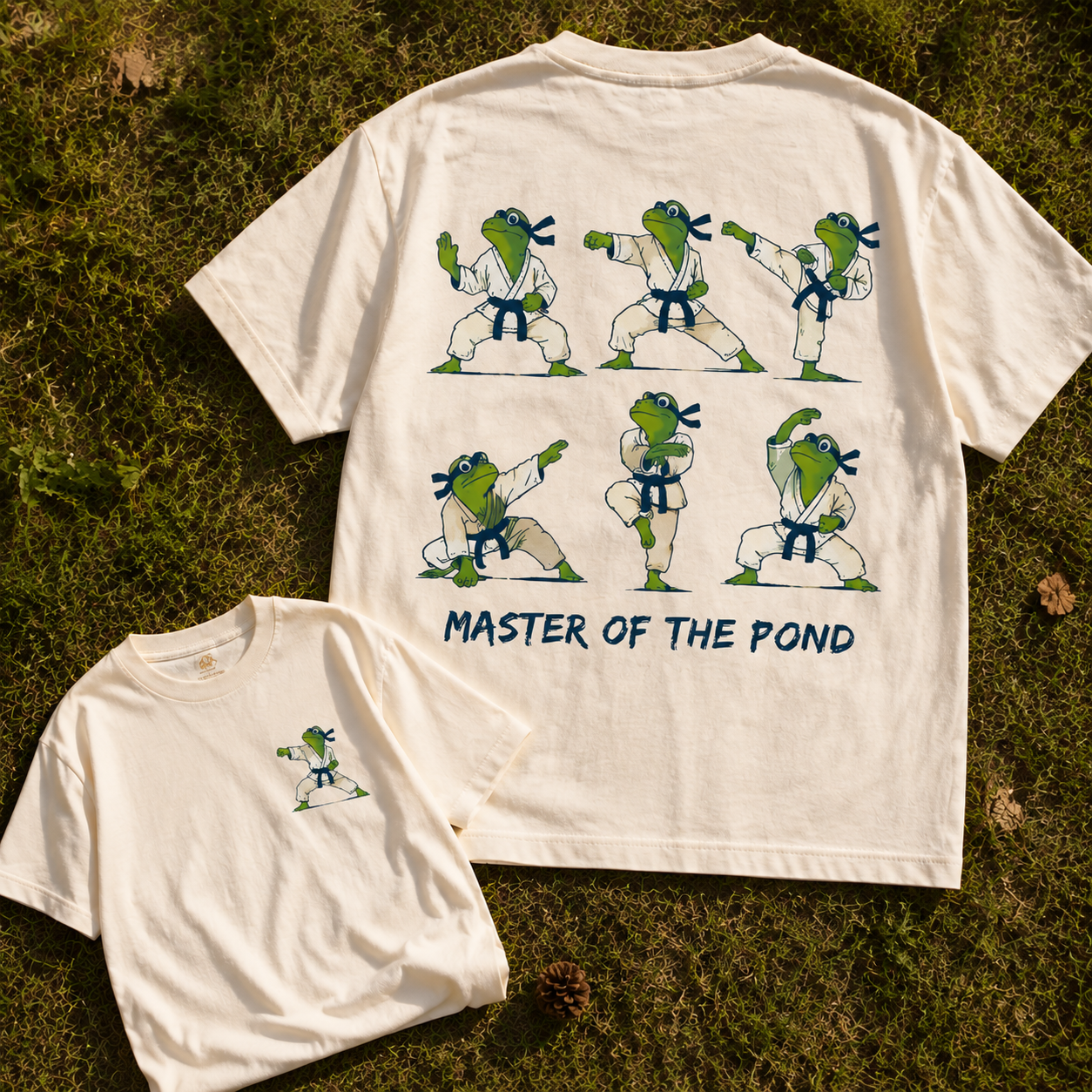 Frog Karate Master Graphic Tee