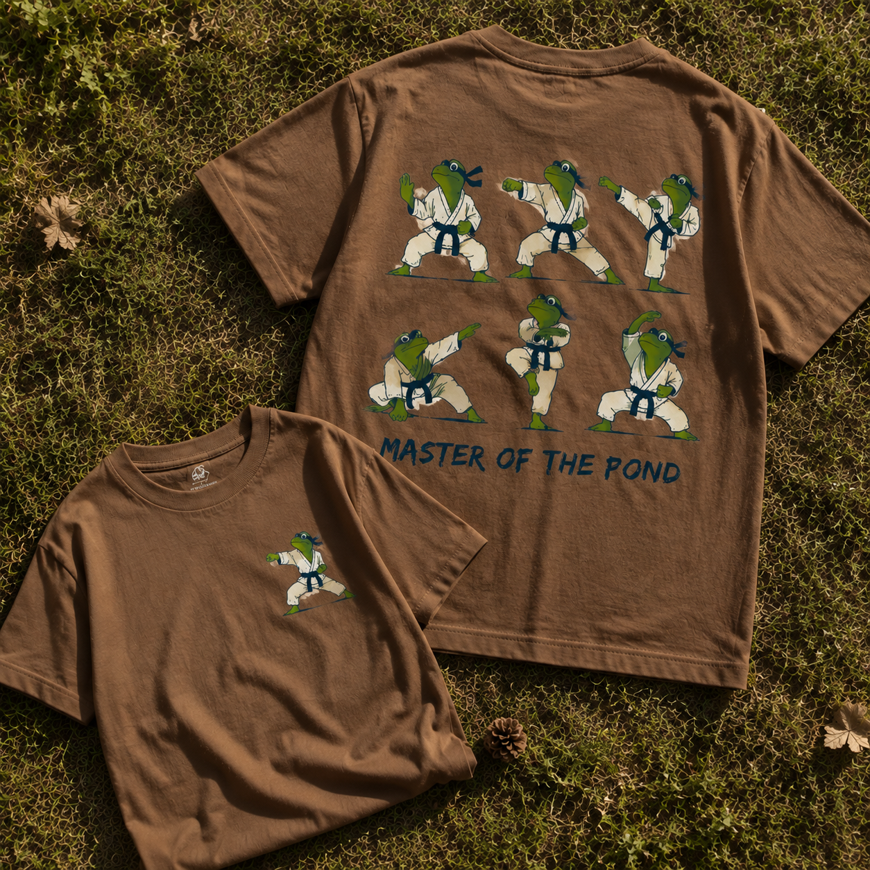 Frog Karate Master Graphic Tee
