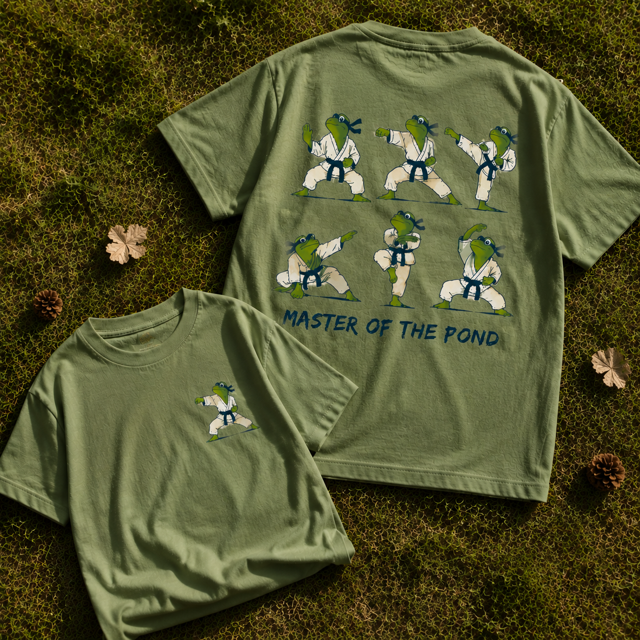 Frog Karate Master Graphic Tee