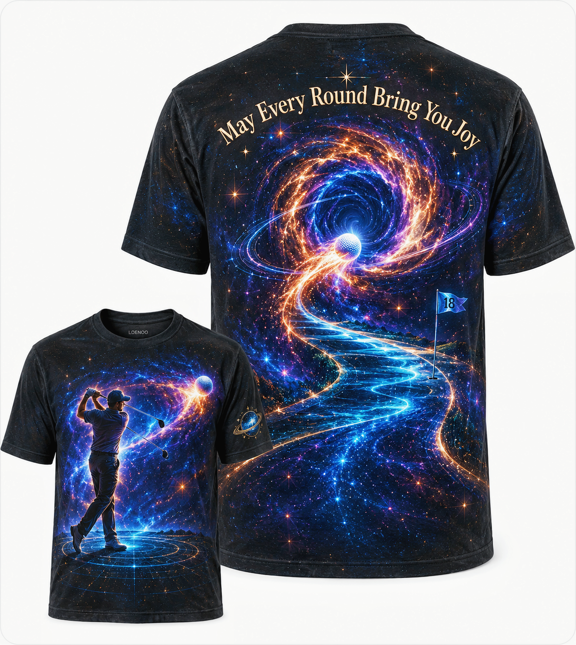 Cosmic Golf Lucky Round Tee