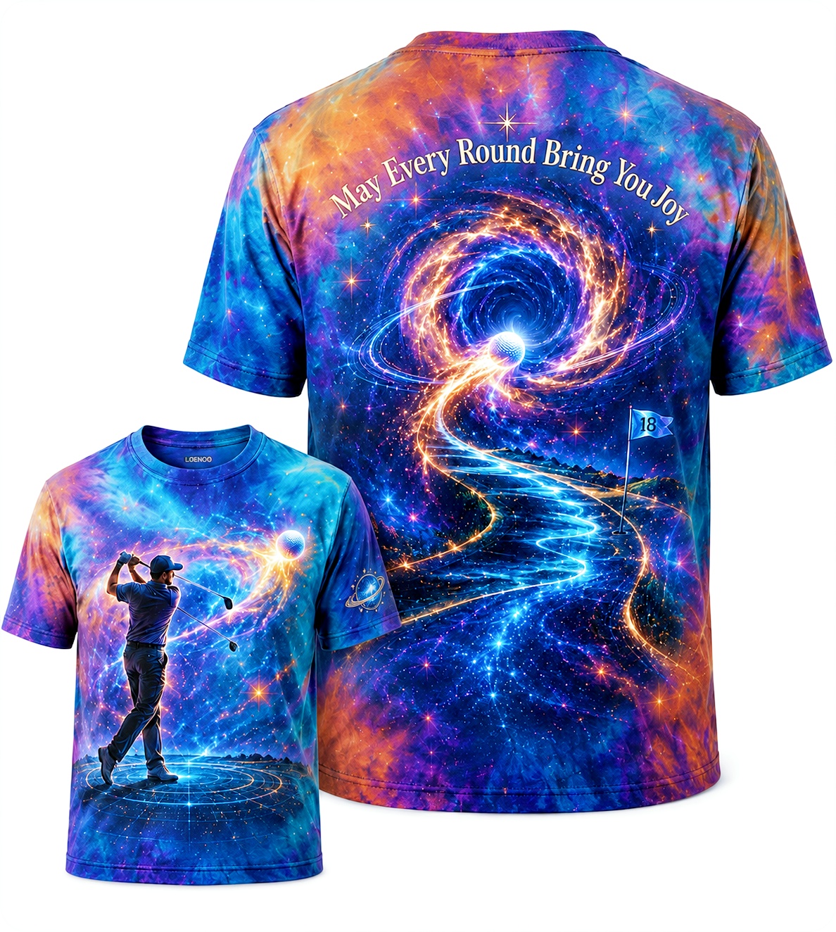 Cosmic Golf Lucky Round Tee