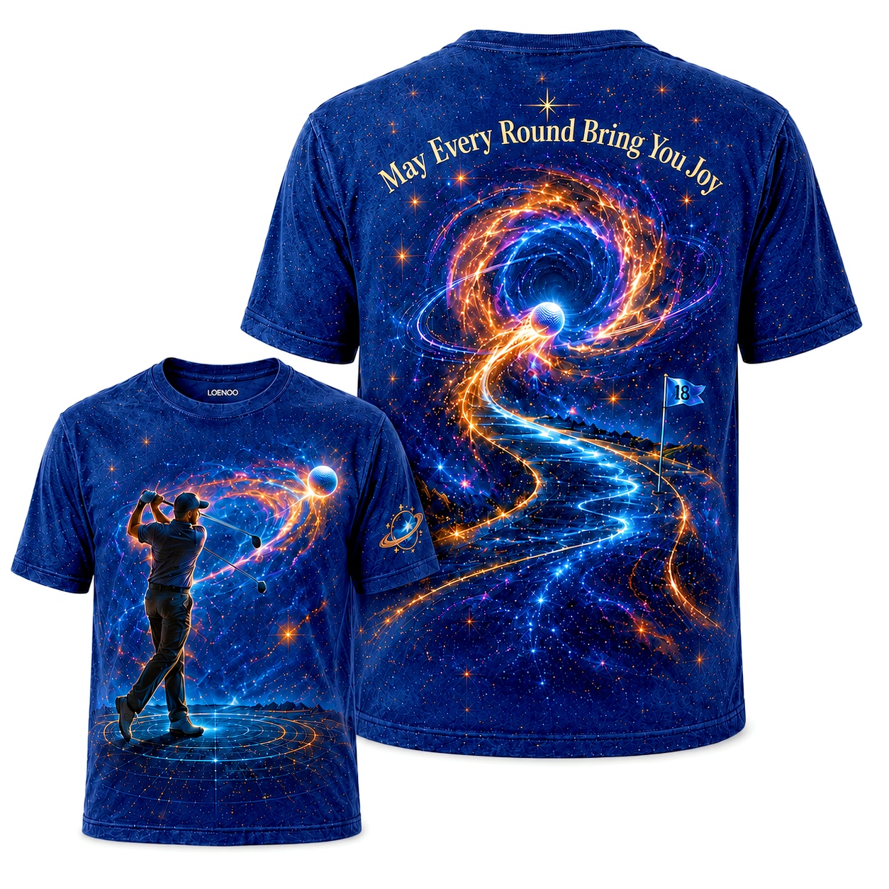 Cosmic Golf Lucky Round Tee