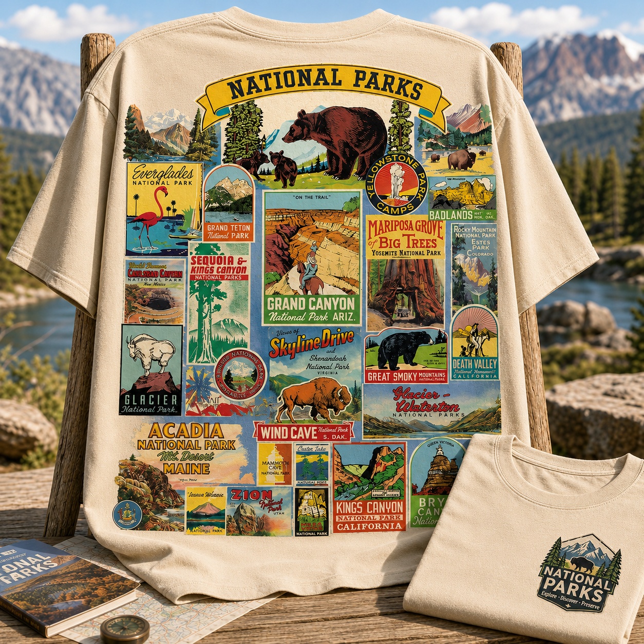 Outdoor Adventure National Park Shirt