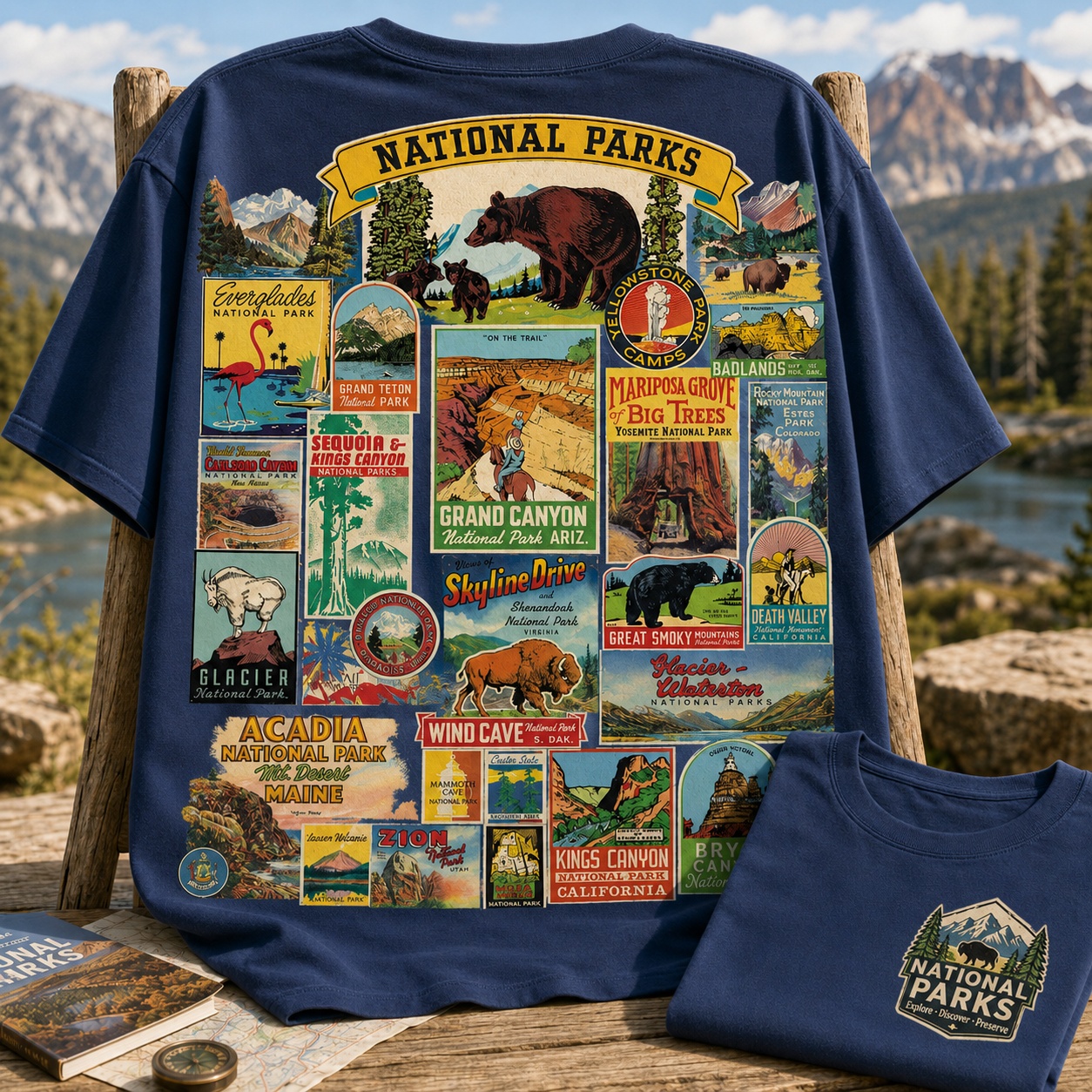Outdoor Adventure National Park Shirt