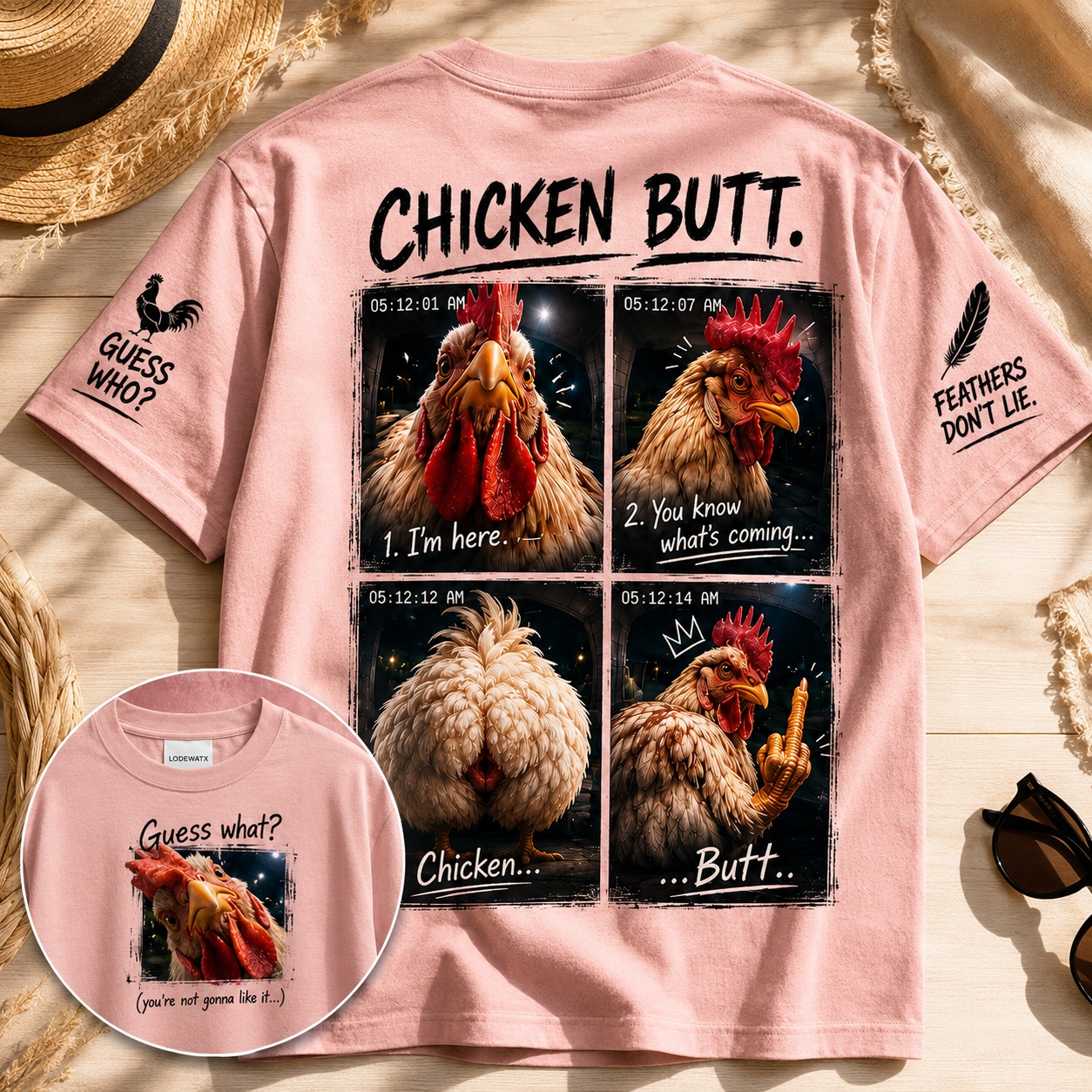 Guess What? Still Chicken Butt Tee 🐔🍑