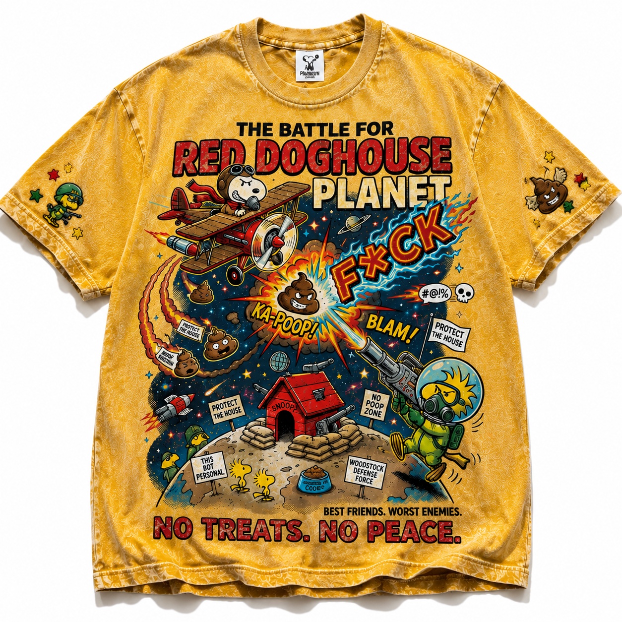 Battle For Red Doghouse Planet Tee