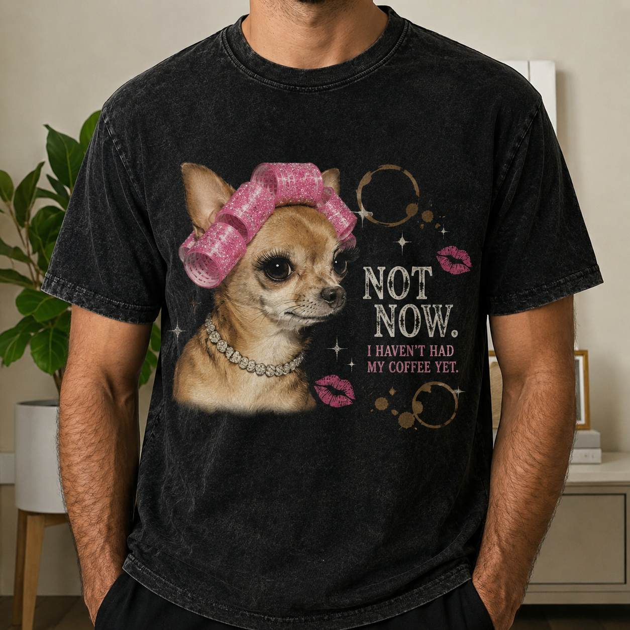 Not Now, I'm Busy – Vintage Chihuahua Tee