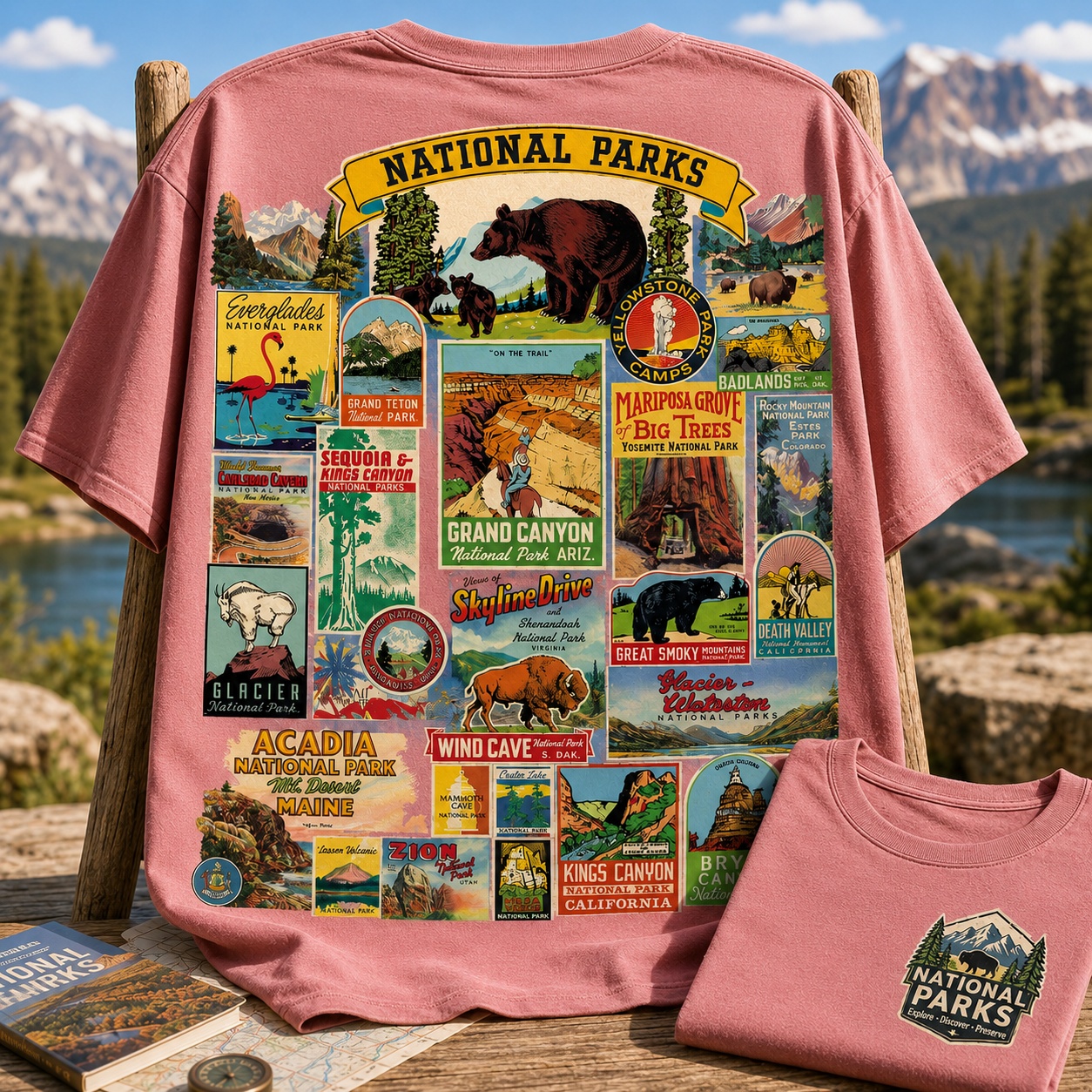 Outdoor Adventure National Park Shirt