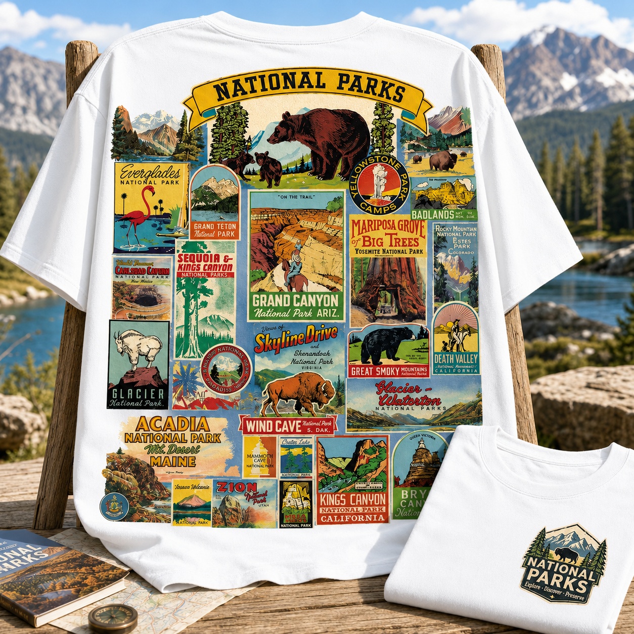Outdoor Adventure National Park Shirt