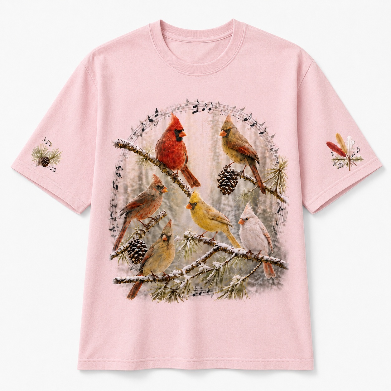 The Great Cardinal Family Tee