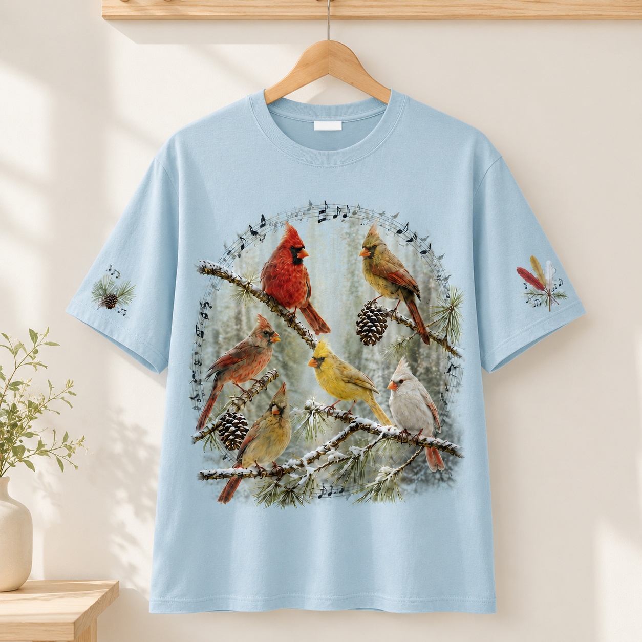 The Great Cardinal Family Tee