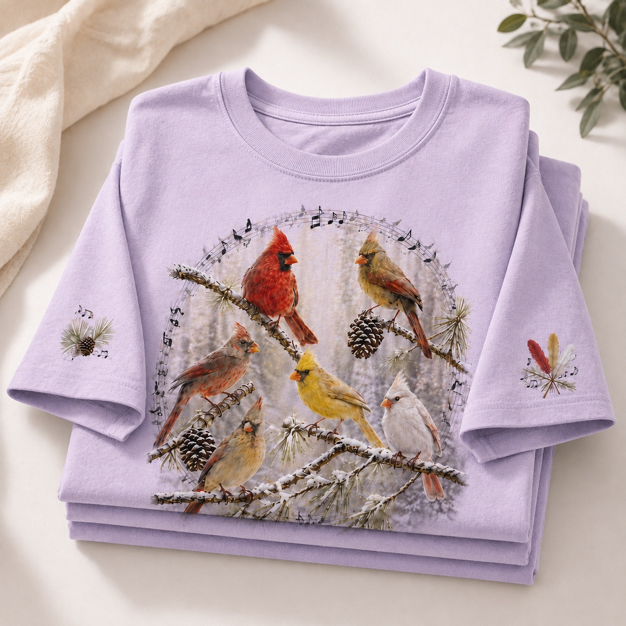 The Great Cardinal Family Tee