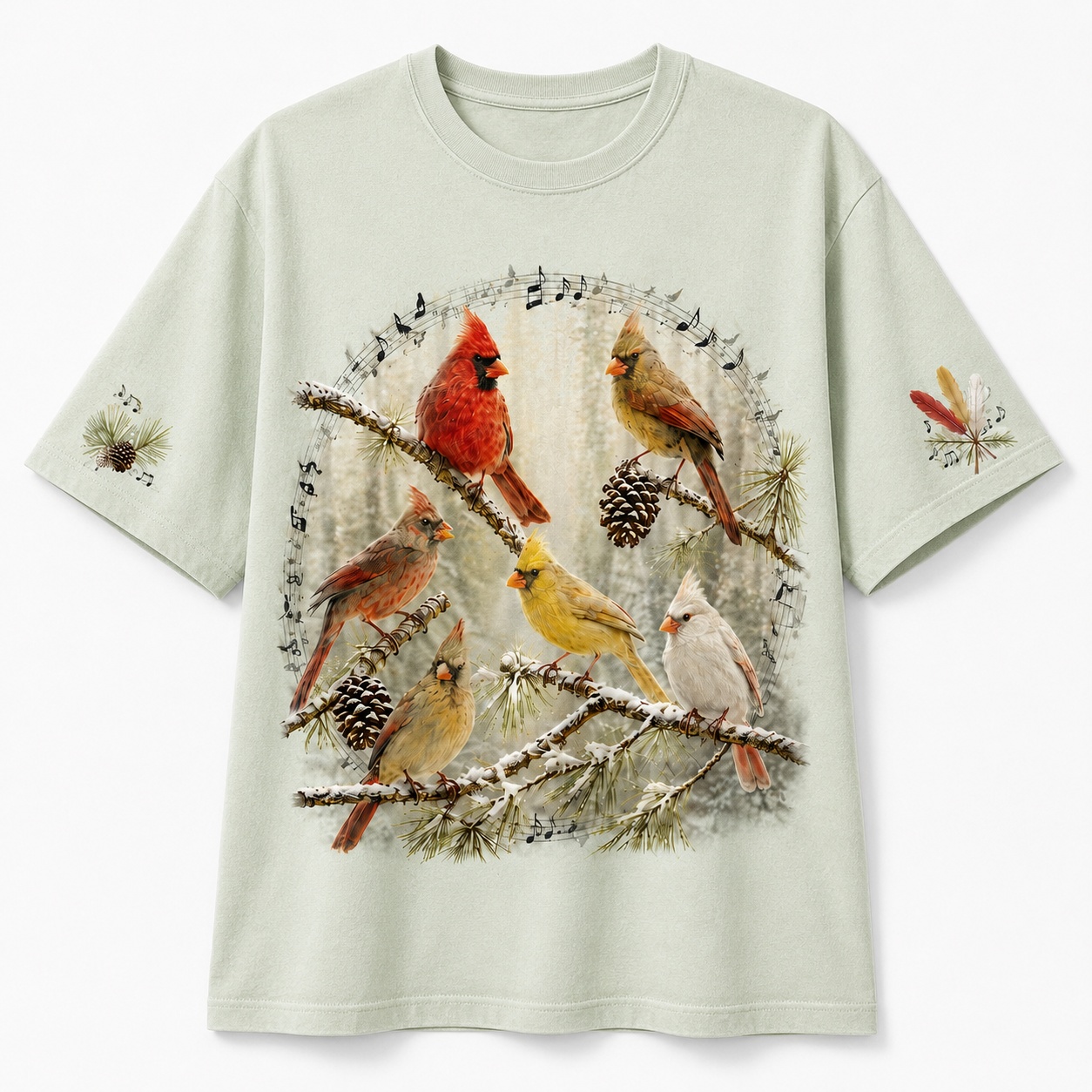 The Great Cardinal Family Tee