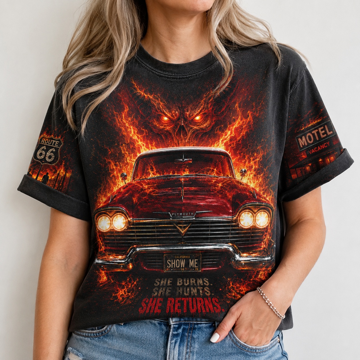 The Demon Car Vintage Tee 🔥🚗