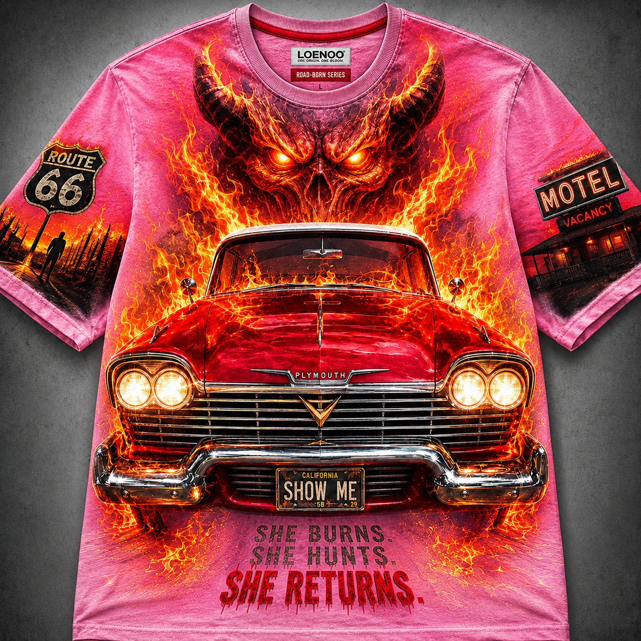 The Demon Car Vintage Tee 🔥🚗