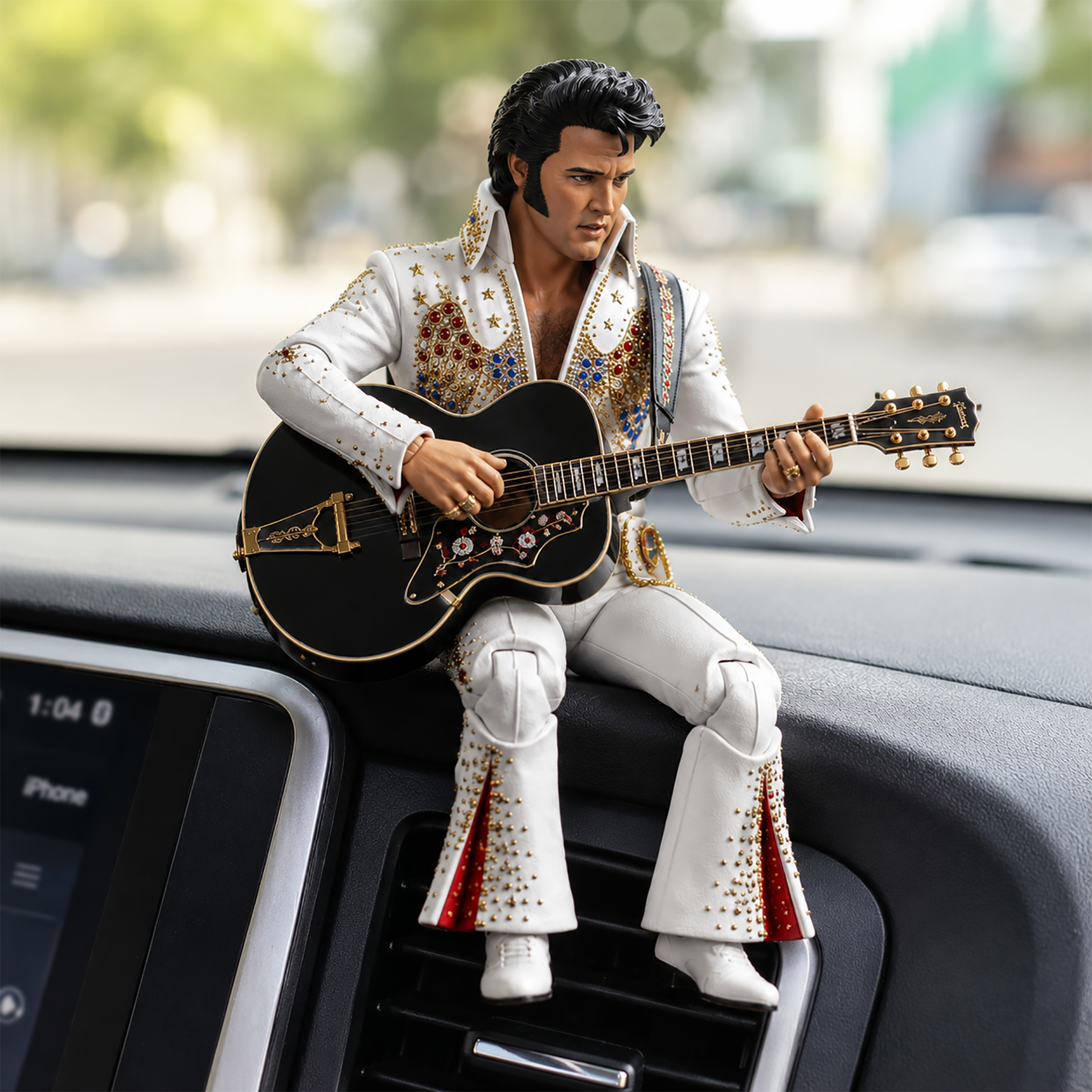 Elvis Presley Commemorative Collector Figure