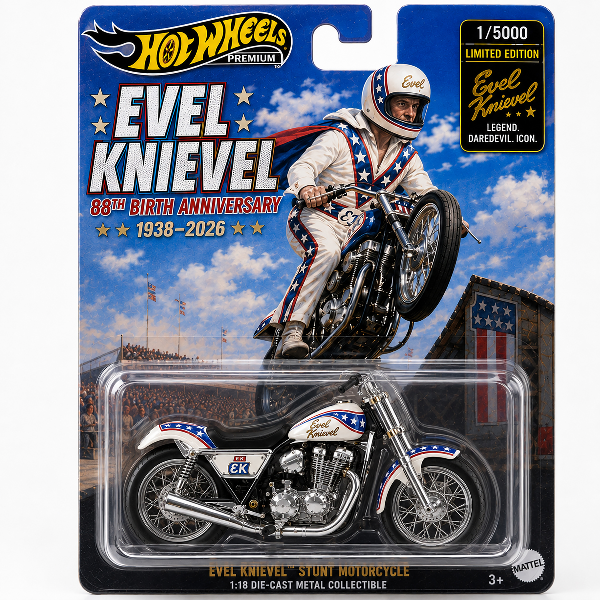 Evel Knievel 88th Anniversary Motorcycle