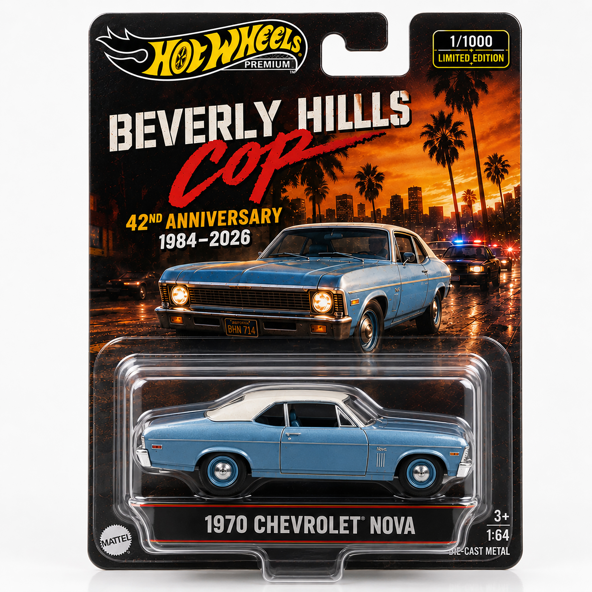 Beverly Hills Cop 42nd Anniversary Hot Wheels