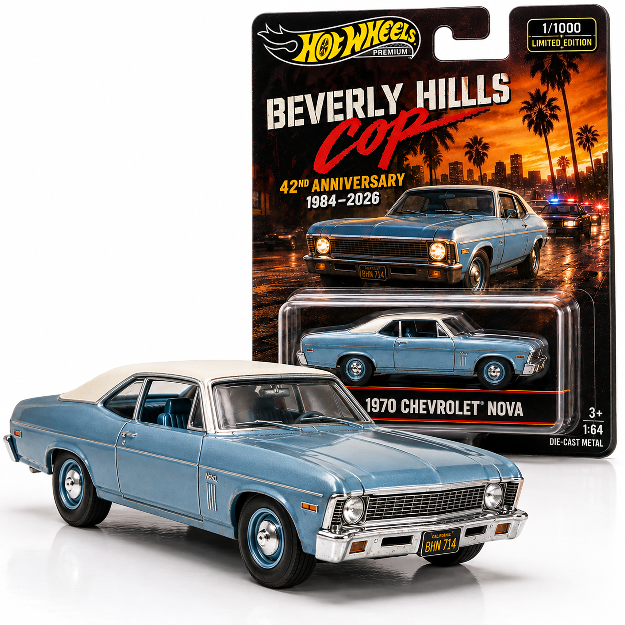 Beverly Hills Cop 42nd Anniversary Hot Wheels