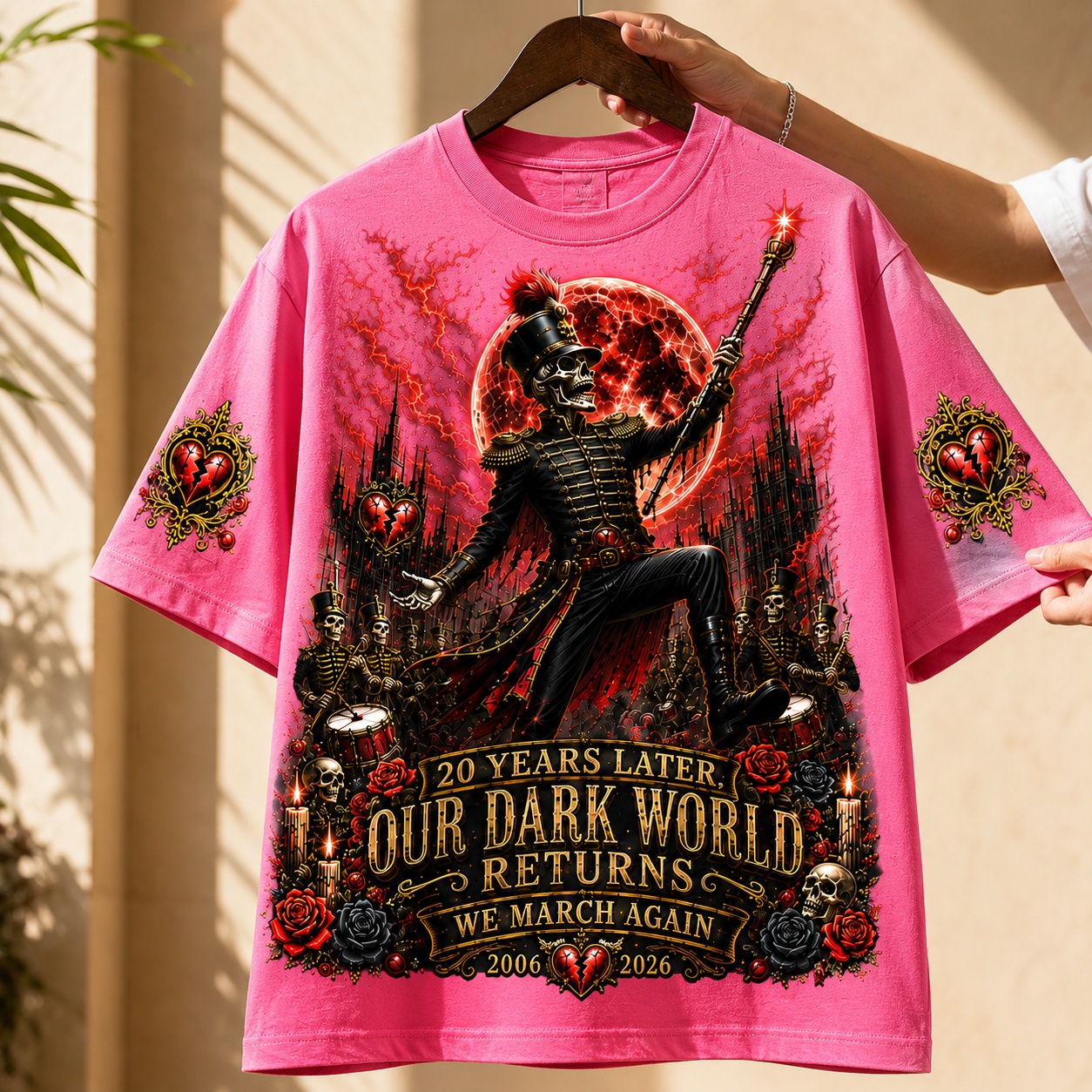 Dark Legion Returns Gothic Graphic Tee