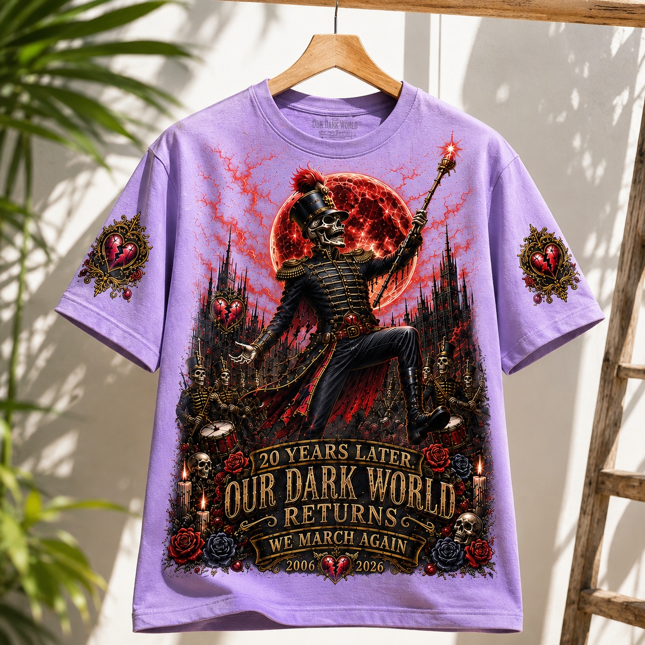 Dark Legion Returns Gothic Graphic Tee
