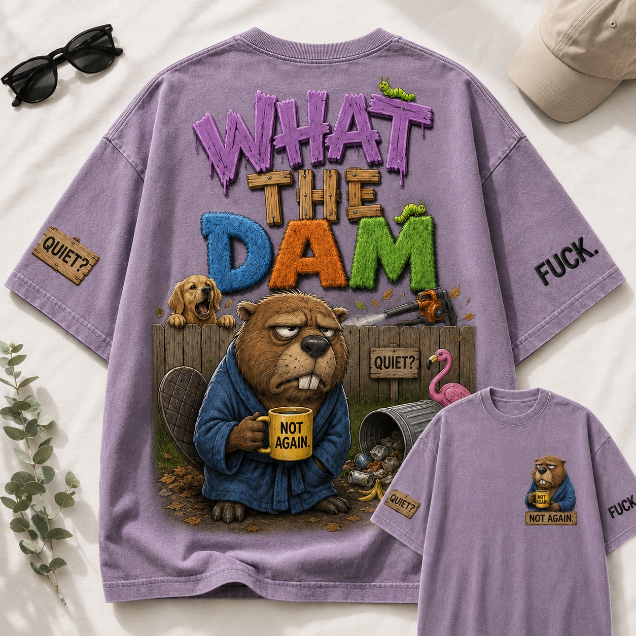 What The Dam Beaver Not Again T-Shirt