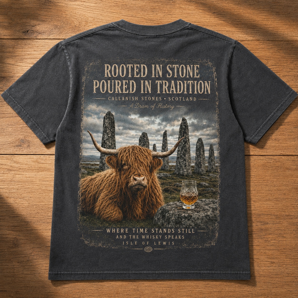 Highland Cow Scotch Tee