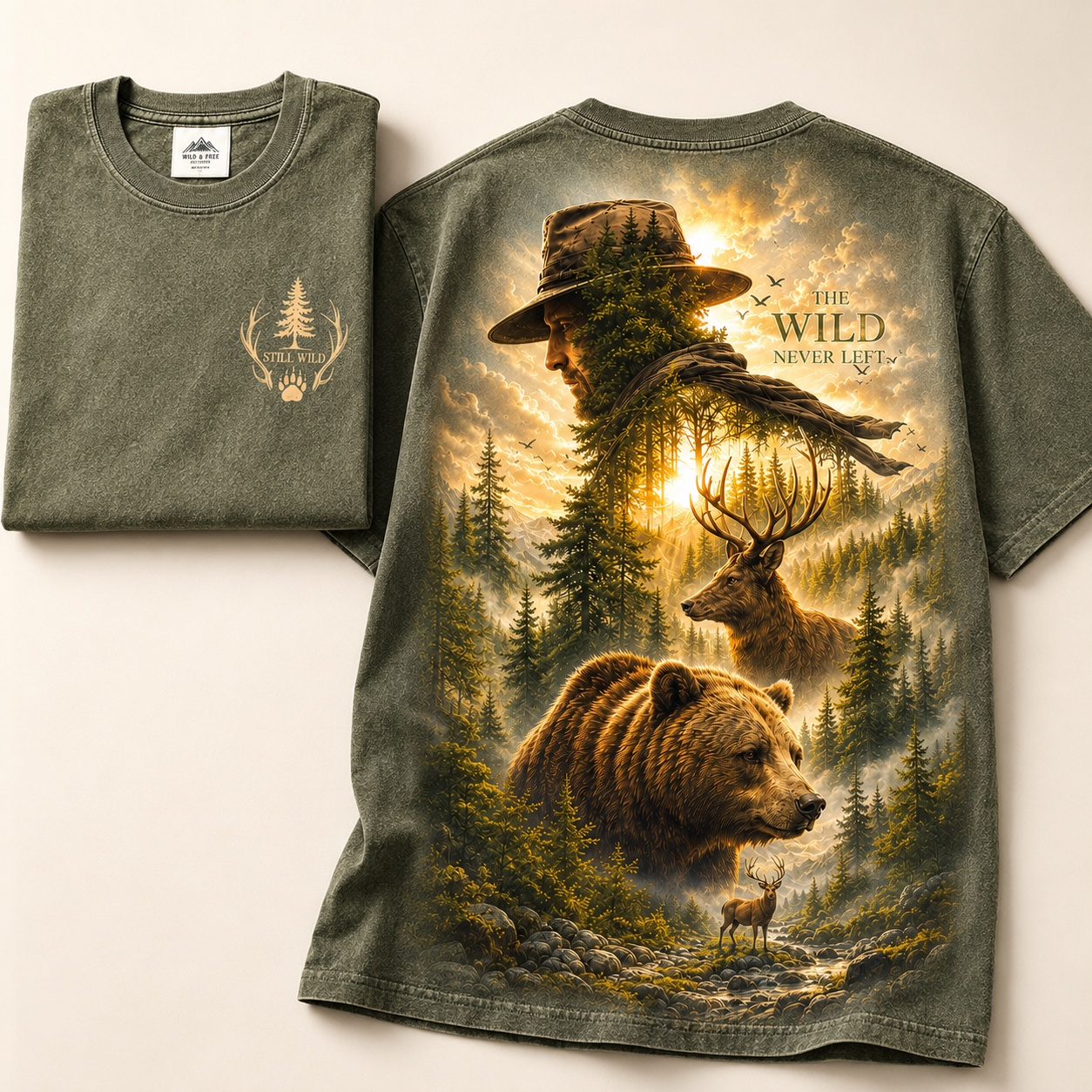 The Wild Never Left Tee