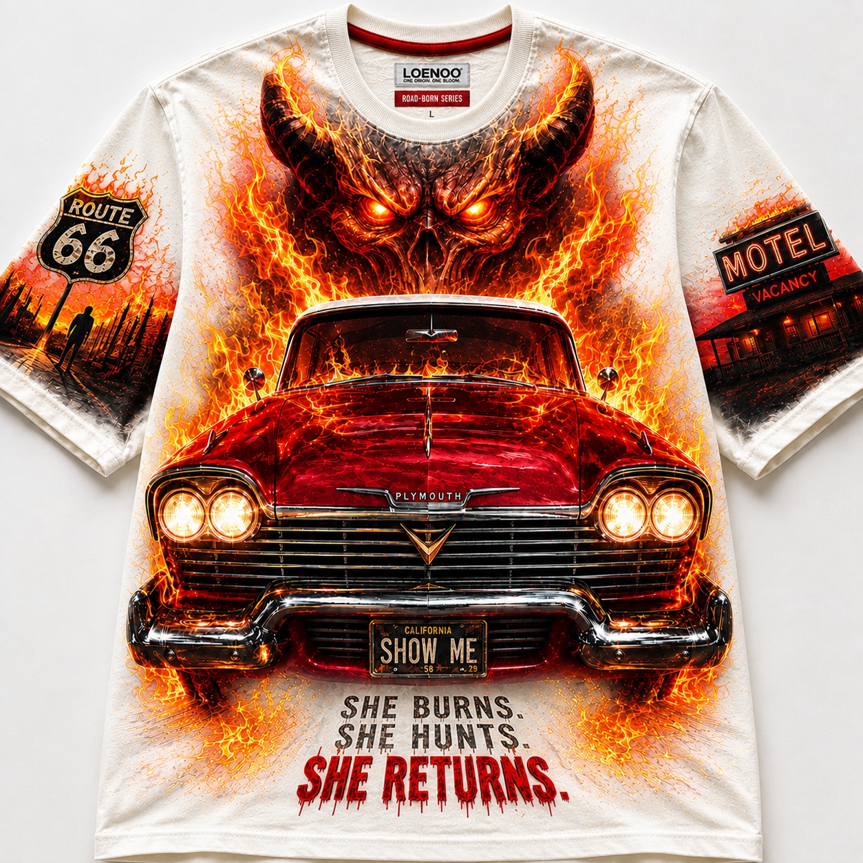The Demon Car Vintage Tee 🔥🚗