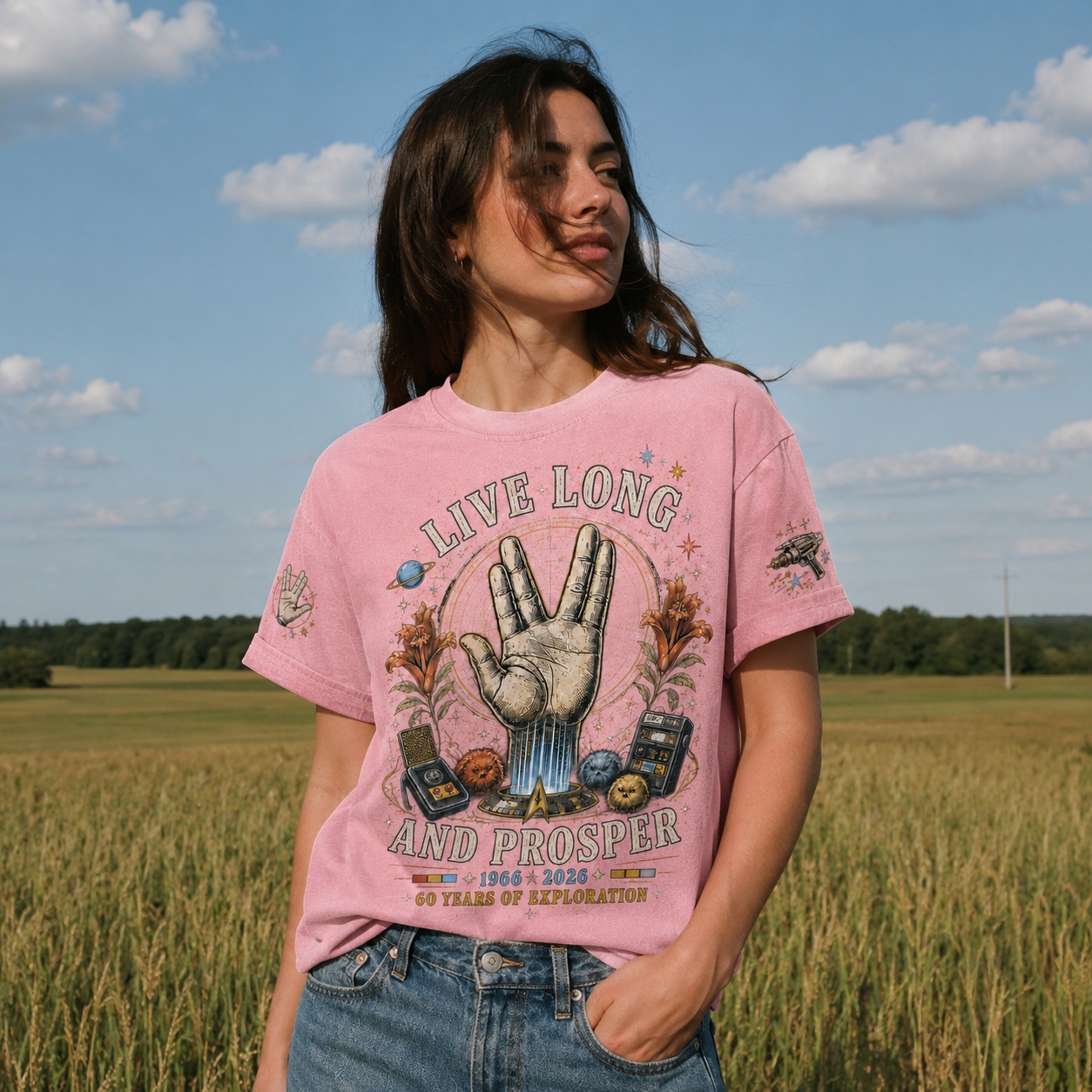 🖖Live Long With You 60 Years Tee