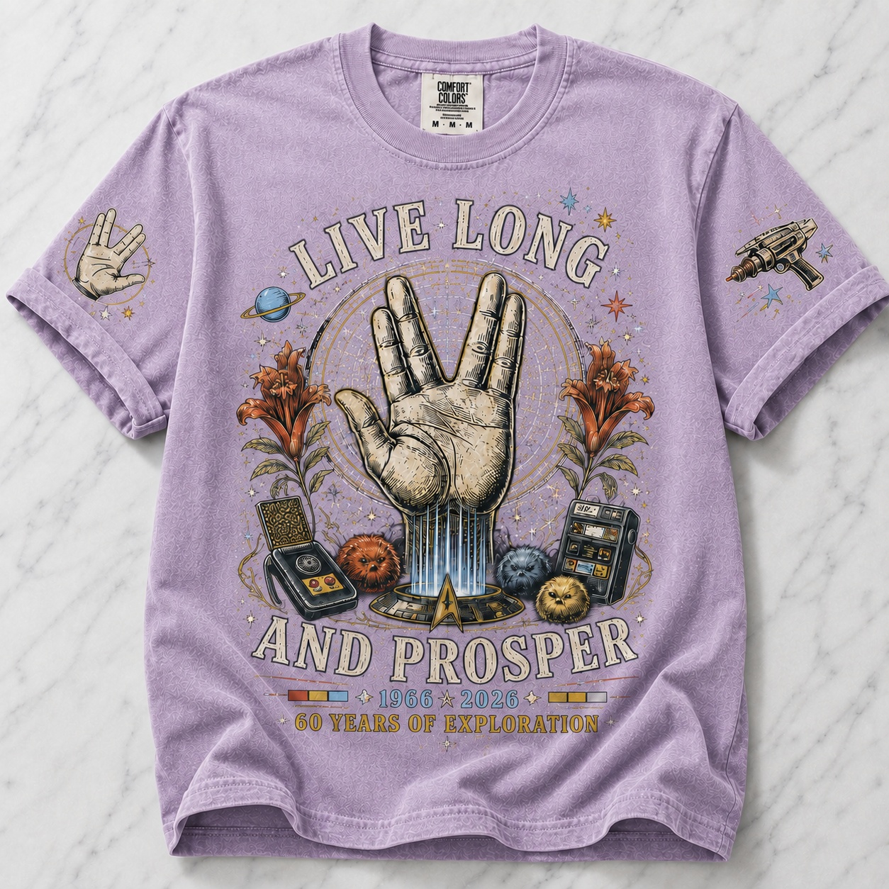 🖖Live Long With You 60 Years Tee