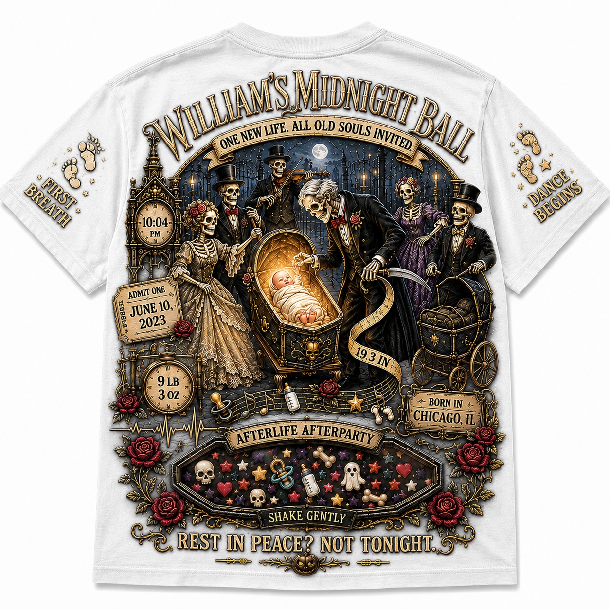 Midnight Ball Afterlife Party Tee