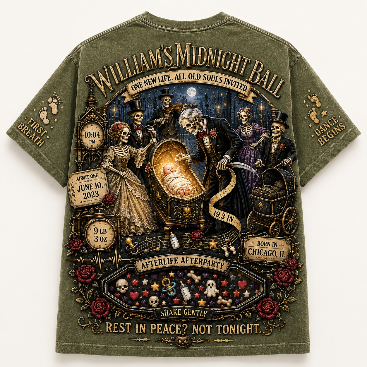 Midnight Ball Afterlife Party Tee