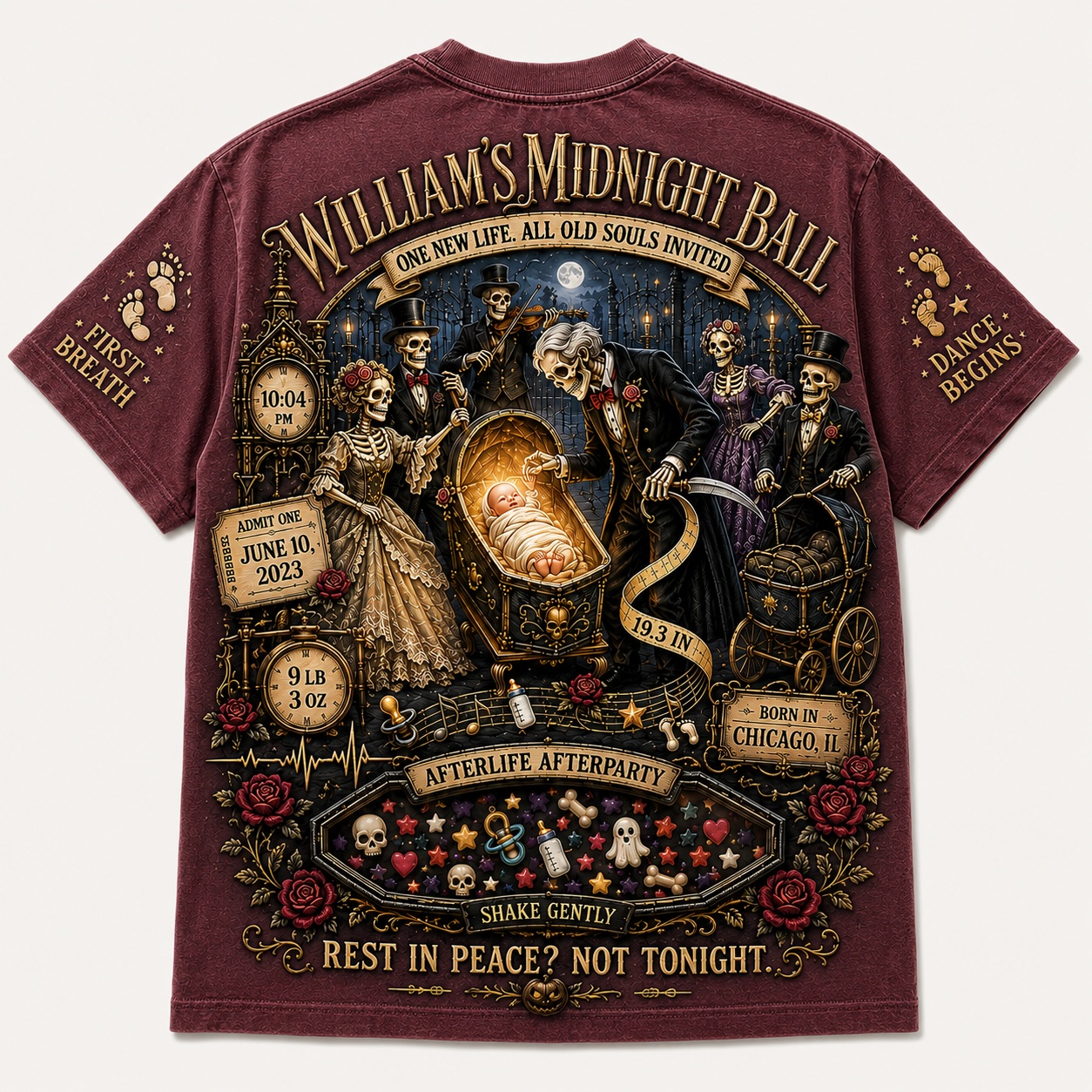 Midnight Ball Afterlife Party Tee