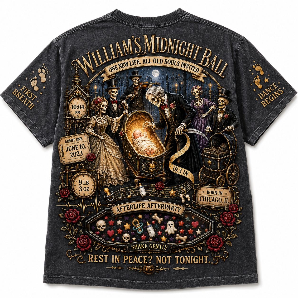 Midnight Ball Afterlife Party Tee