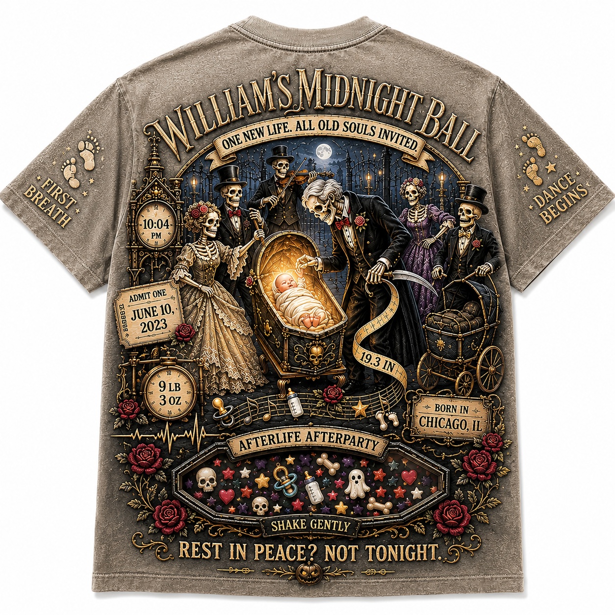 Midnight Ball Afterlife Party Tee