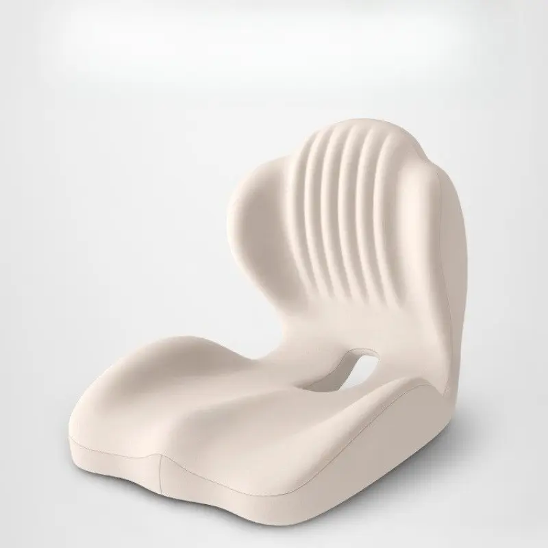 Ergonomic Memory Foam Seat Cushion with Lumbar & Back Support, Relieves Back Pain, Reduces Pressure, Ideal for Office Chairs, Stools, and Car Seats, Perfect Gift for Parents & Friends, The Most Thoughtful Gift