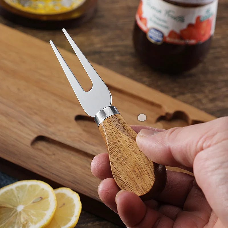 Acacia Cheese Board (with Utensils) - Urban Jiko